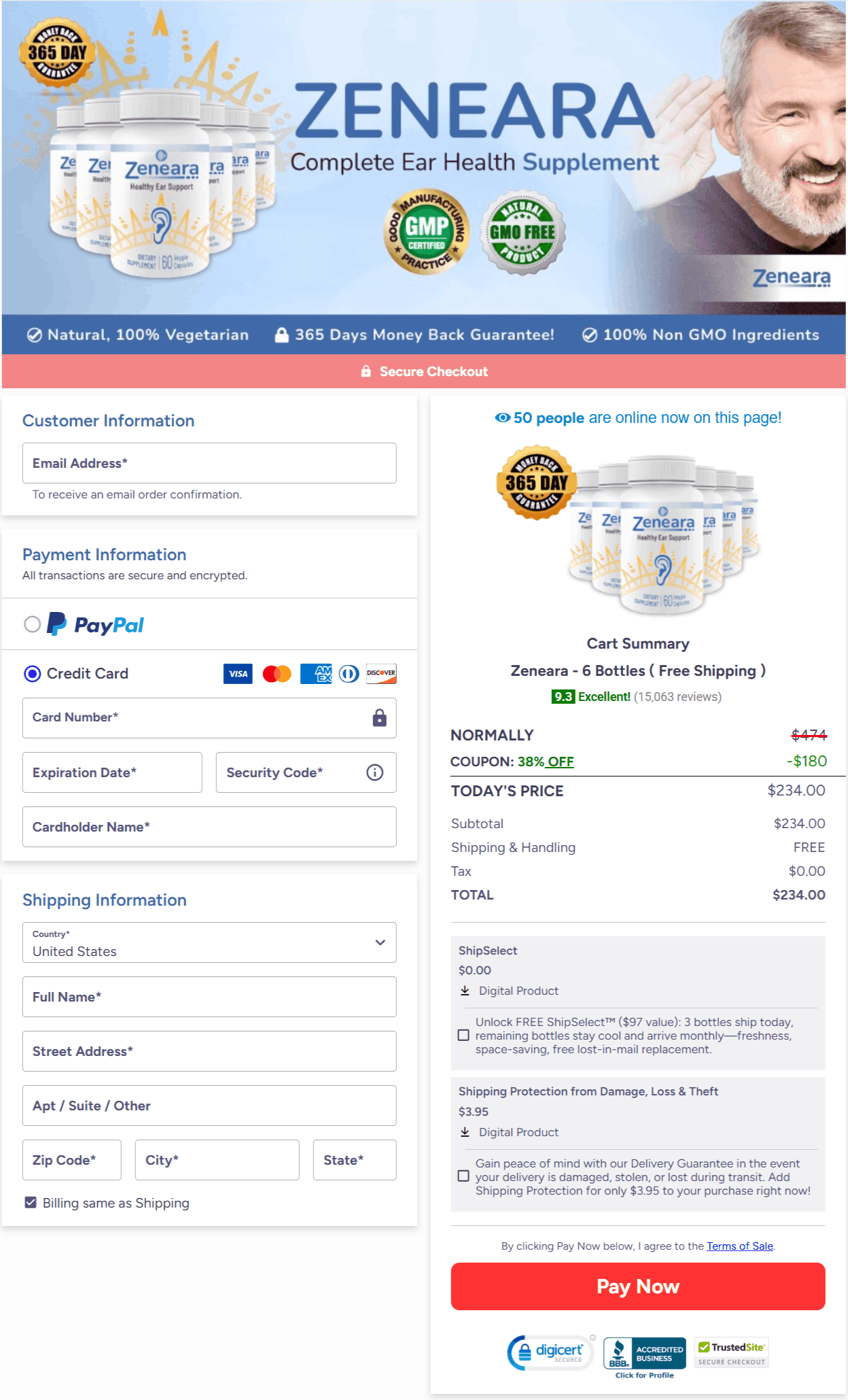 zeneara-secure-Checkout